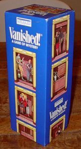 Vanished! (1990) Board Game