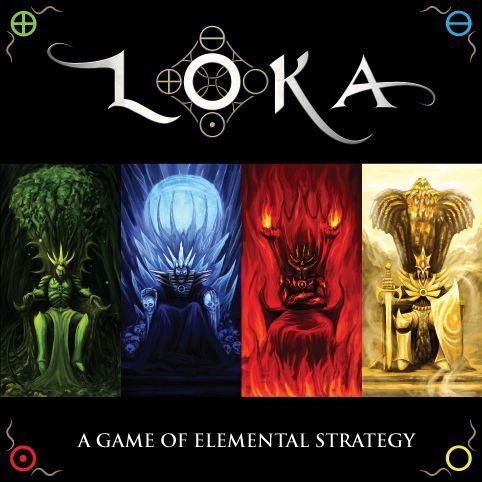 LOKA: A Game of Elemental Strategy (2013) Board Game