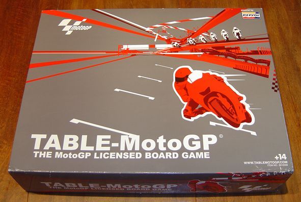 Table-MotoGP: The Moto GP Licensed Board Game (2006) Board Game