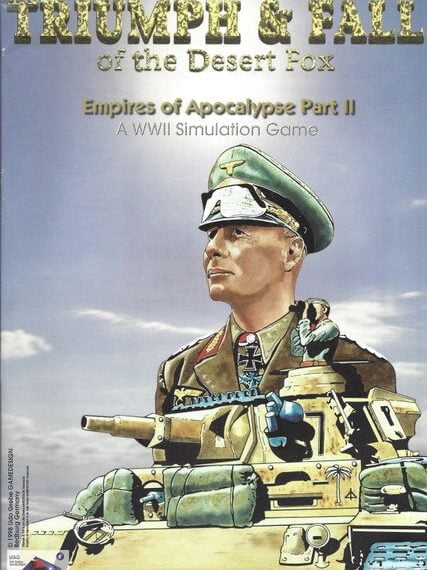 Triumph & Fall of the Desert Fox (1998) Board Game