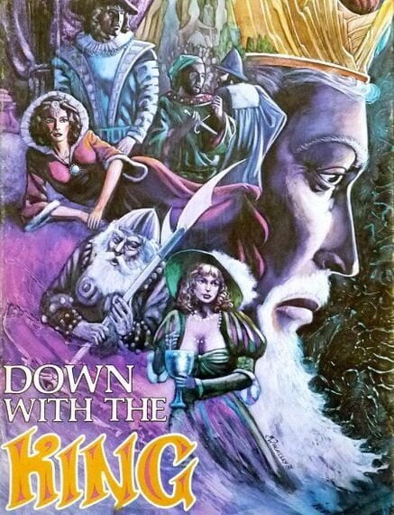 Down with the King (1981) Board Game
