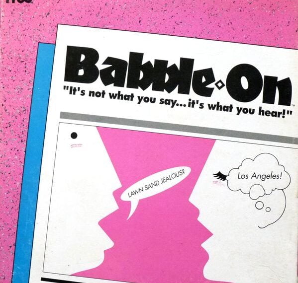 Babble-On (1992) Board Game