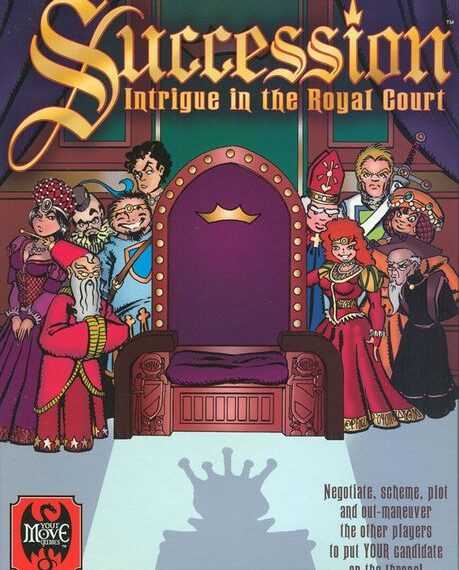 Succession: Intrigue in the Royal Court (2004) Board Game