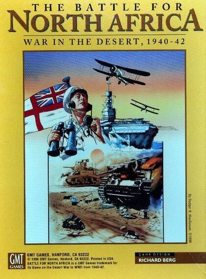 The Battle for North Africa: War in the Desert, 1940-42 (1996) Board Game