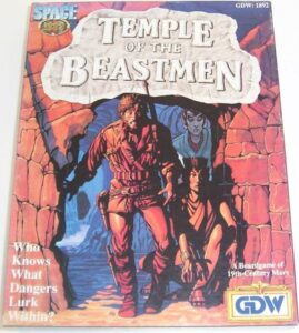 Temple of the Beastmen (1989) Board Game
