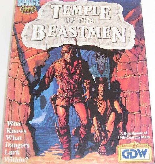 Temple of the Beastmen (1989) Board Game