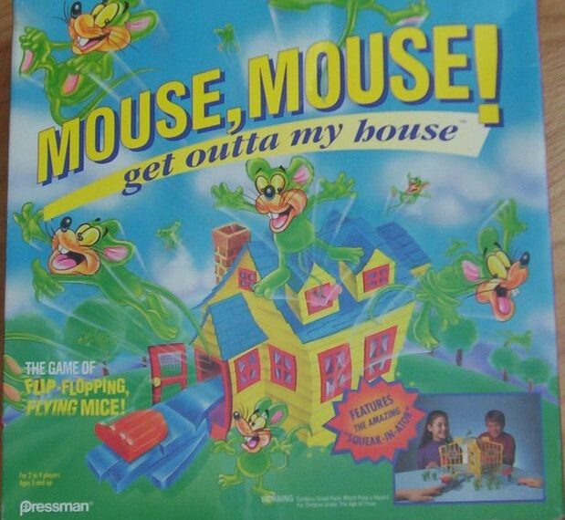 Mouse, Mouse! Get Outta My House (1994) Board Game