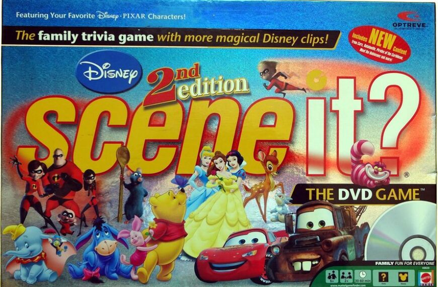 Scene It? Disney Second Edition (2007) Board Game