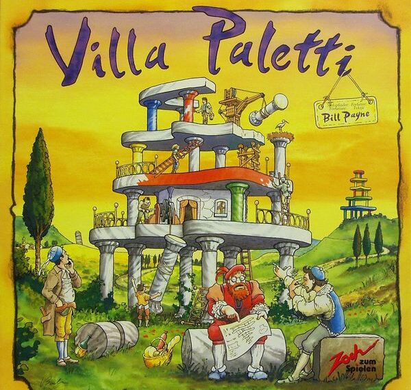 Villa Paletti (2001) Board Game