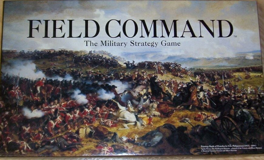 Field Command (1991) Board Game