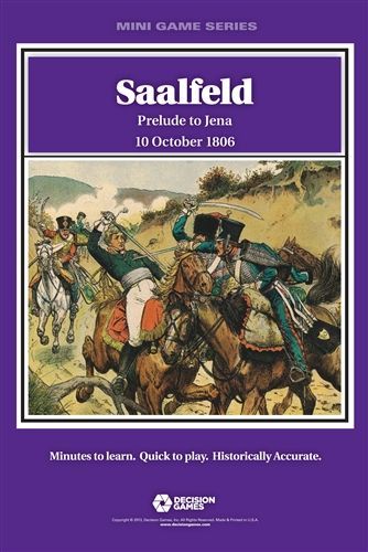 Saalfeld: Prelude to Jena – 10 October 1806 (2013) Board Game