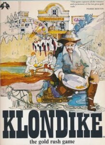 Klondike (1975) Board Game