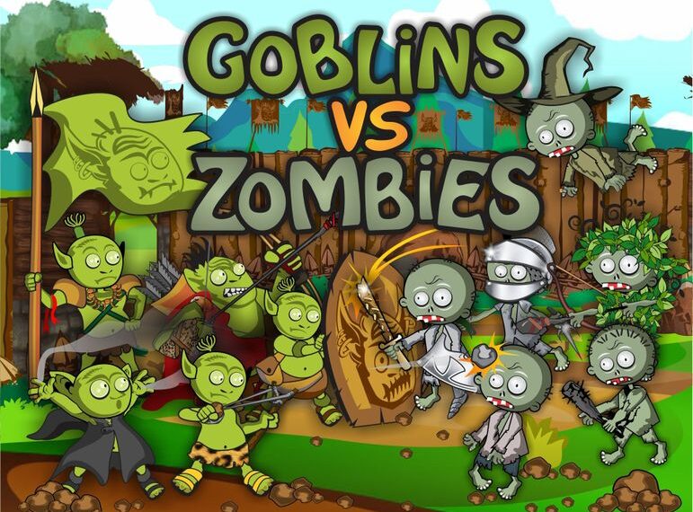 Goblins vs Zombies (2013) Board Game