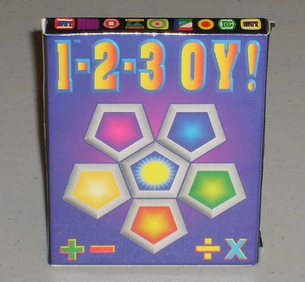 1-2-3 OY! (1994) Board Game