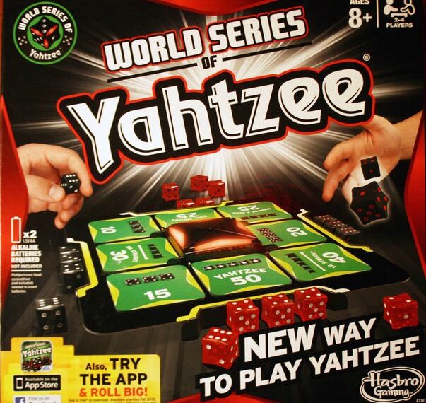 World Series of Yahtzee (2012) Board Game