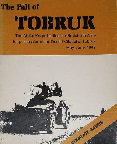 The Fall of Tobruk (1975) Board Game