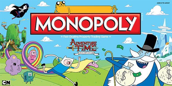 Monopoly: Adventure Time Collector’s Edition (2013) Board Game