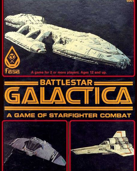 Battlestar Galactica (1984) Board Game