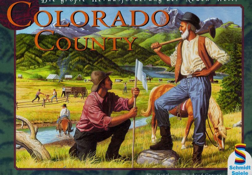 Colorado County (1998) Board Game