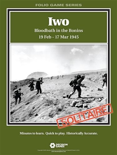 Iwo: Bloodbath in the Bonins 19 Feb – 17 Mar 1945 (2013) Board Game