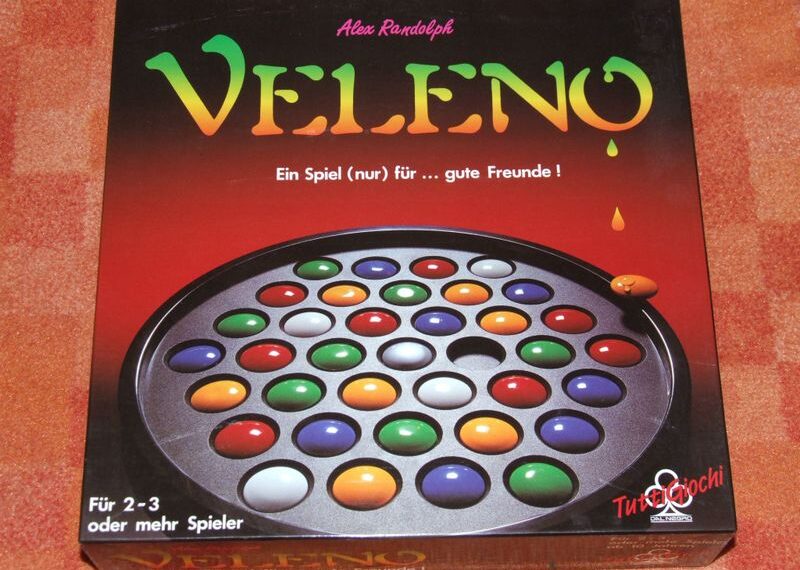 Veleno (1986) Board Game