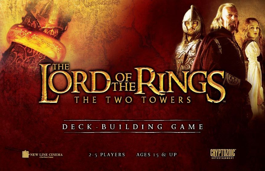 The Lord of the Rings: The Two Towers Deck-Building Game (2013) Board Game