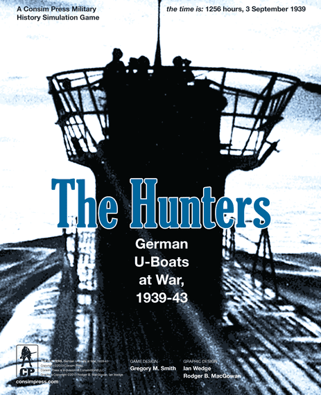 The Hunters: German U-Boats at War, 1939-43 (2013) Board Game