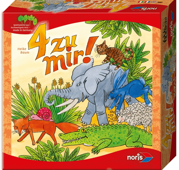 Vier zu mir! (1996) Board Game