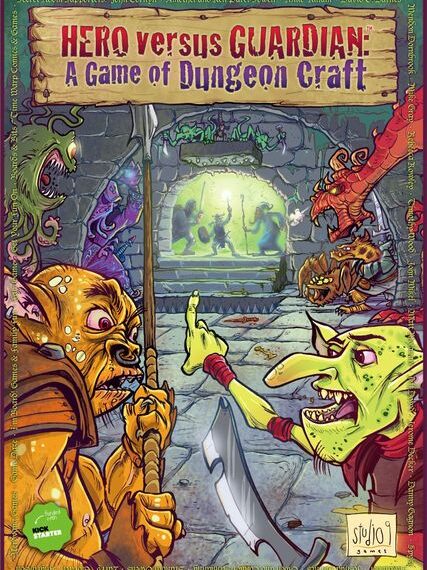 HERO versus GUARDIAN: A Game of Dungeon Craft (2013) Board Game