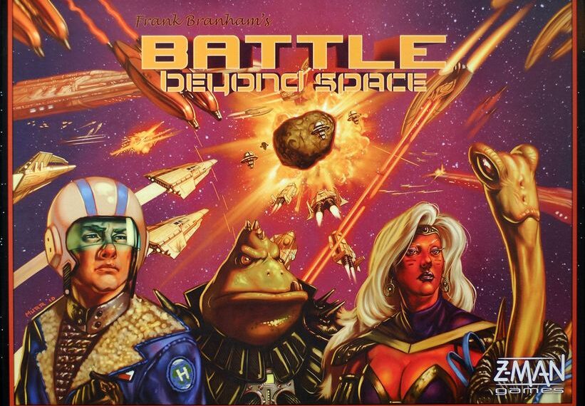 Battle Beyond Space (2012) Board Game