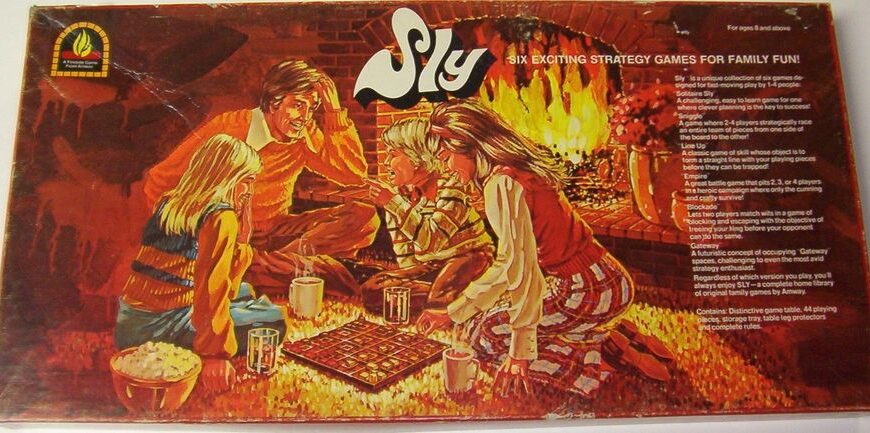 Sly (1975) Board Game