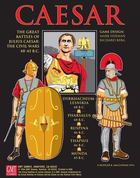 CAESAR: The Great Battles of Julius Caesar – The Civil Wars 48-45 B.C. (1994) Board…