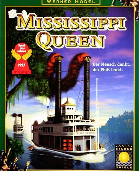 Mississippi Queen (1997) Board Game