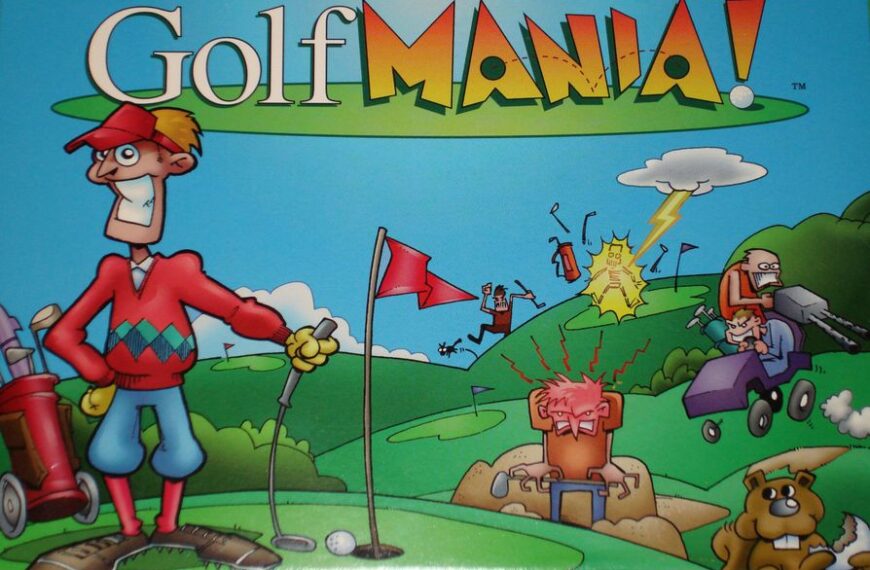 GolfMania (1997) Board Game