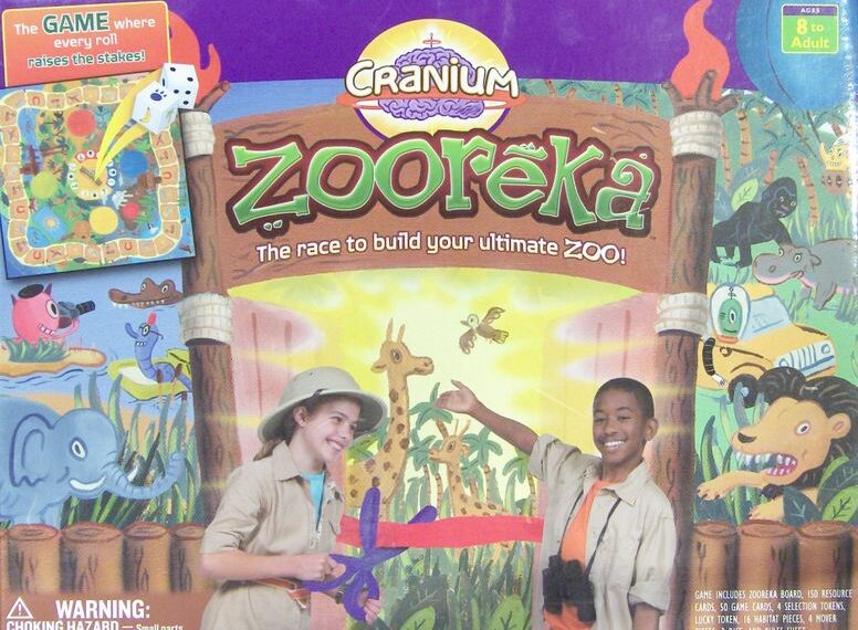 Cranium Zooreka! (2006) Board Game