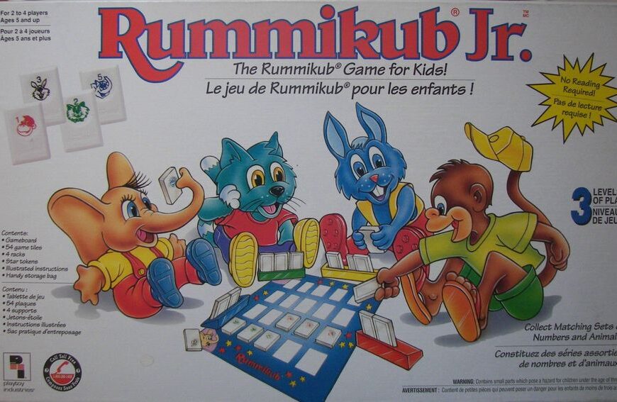 My First Rummikub (1995) Board Game