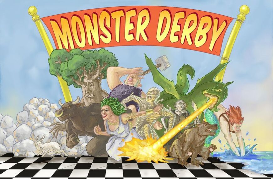 Monster Derby (1994) Board Game