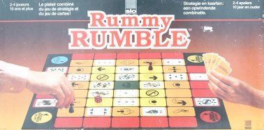 Rummy Rumble (1985) Board Game