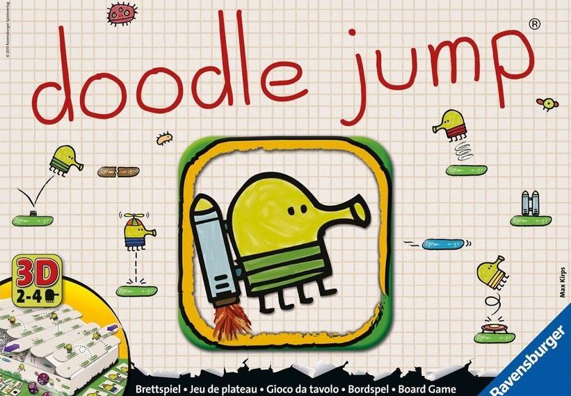 Doodle Jump (2013) Board Game
