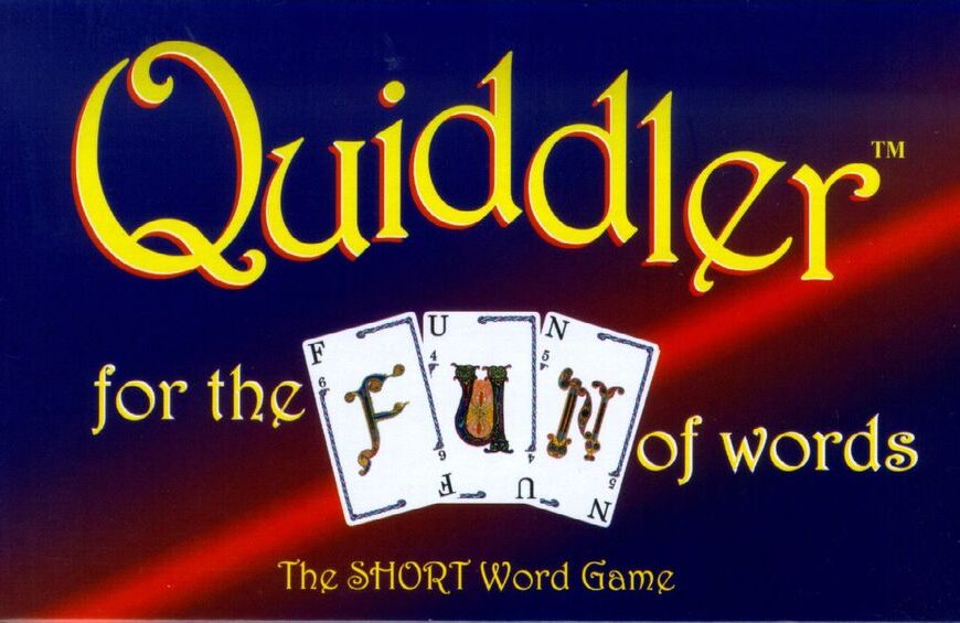 Quiddler (1998) Board Game