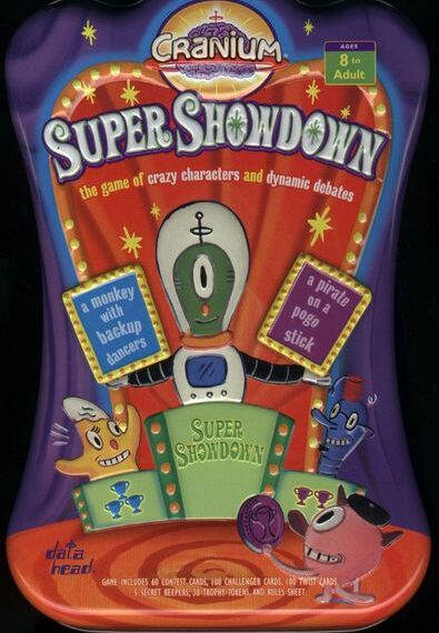 Cranium Super Showdown (2006) Board Game