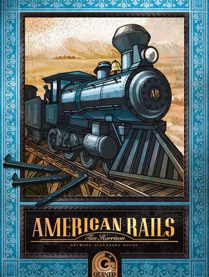 American Rails (2009) Board Game
