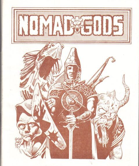 Nomad Gods (1977) Board Game
