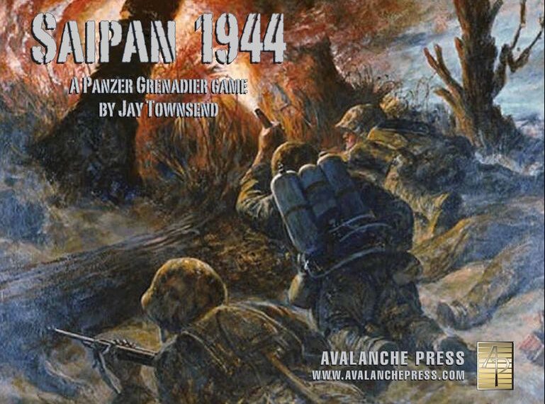 Saipan 1944: A Panzer Grenadier Game (2012) Board Game