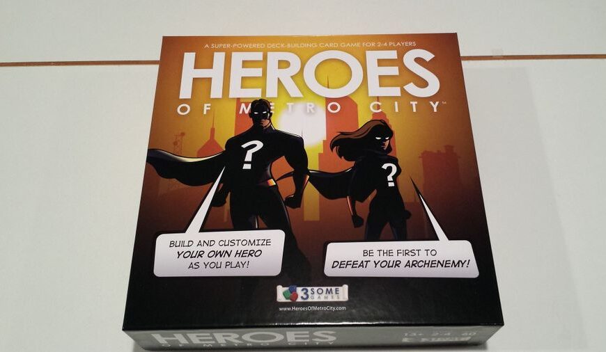 Heroes of Metro City (2013) Board Game
