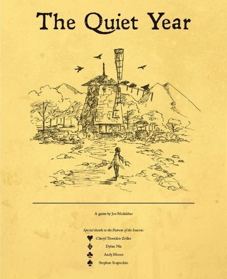 The Quiet Year (2013) Board Game