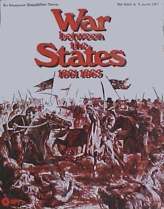 War Between The States 1861-1865 (1977) Board Game