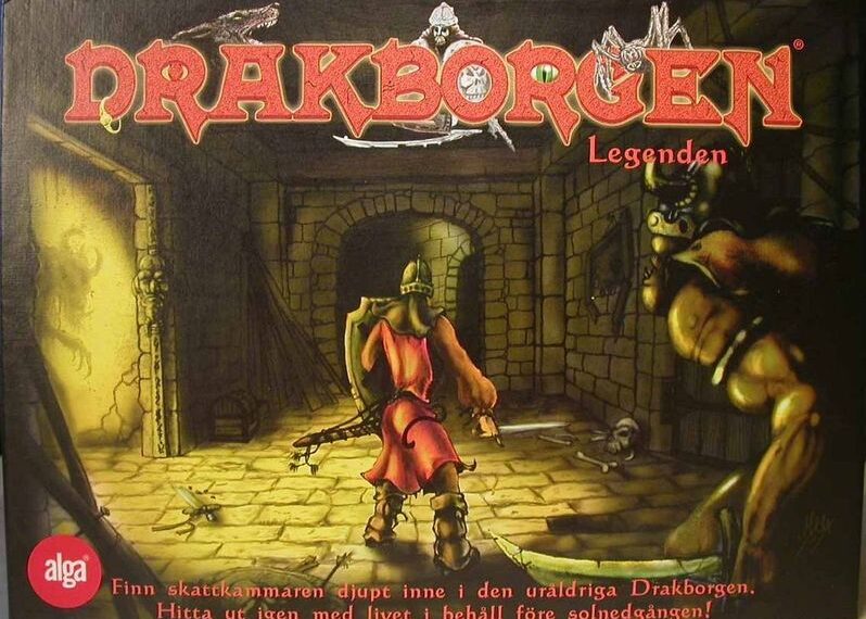 Drakborgen Legenden (2002) Board Game