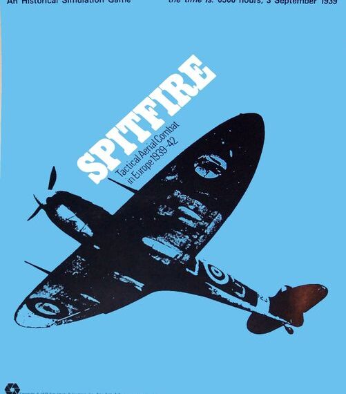Spitfire: Tactical Aerial Combat in Europe 1939-42 (1973) Board Game