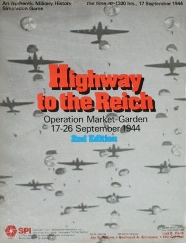 Highway to the Reich: Operation Market-Garden 17-26 September 1944 (1977) Board Game